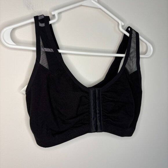 FRUIT OF THE LOOM NEW Front Closure Cotton Bra Womens 38 Stretch - Picture 1 of 5